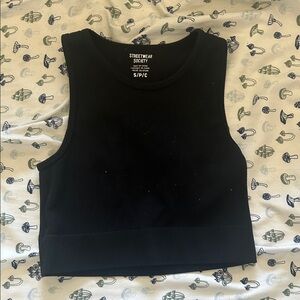 Streetwear Society Sleek Black Crop Top
